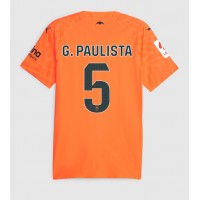 Muški Nogometni Dres Valencia Gabriel Paulista #5 Rezervni 2023-24 Kratak Rukav